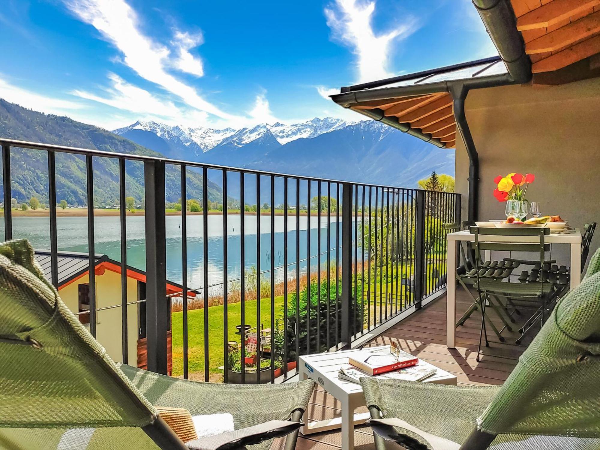 Dascio Dolce Ferienwohnung Panorama Balkon Am See Luaran gambar