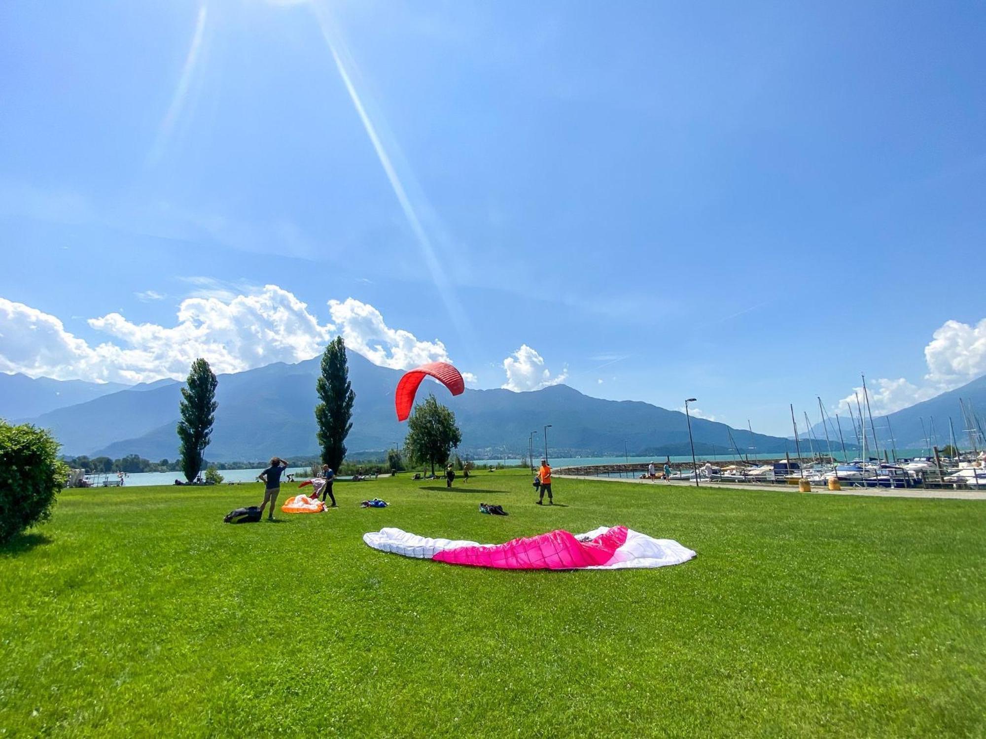 Dascio Dolce Ferienwohnung Panorama Balkon Am See Luaran gambar