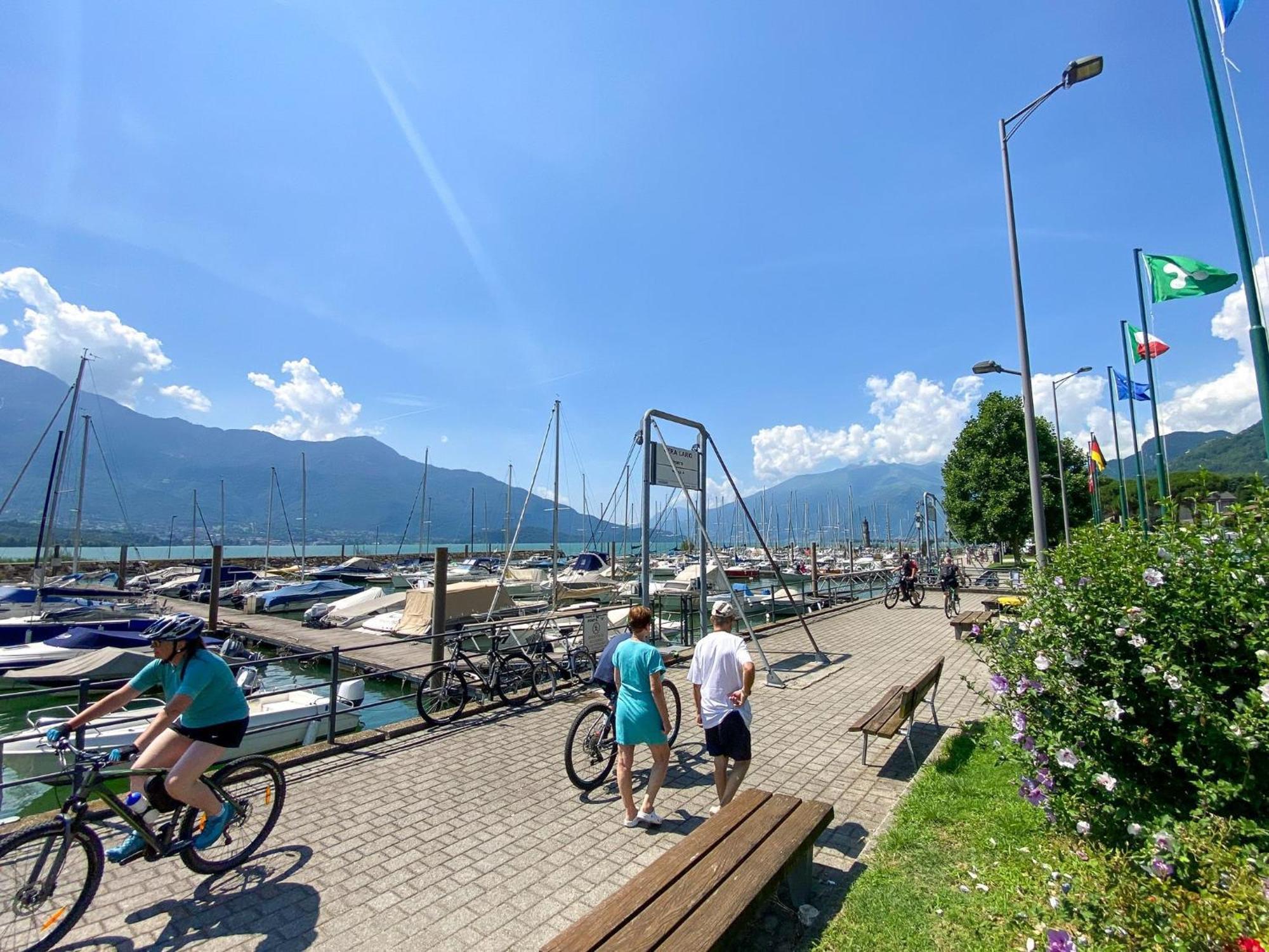 Dascio Dolce Ferienwohnung Panorama Balkon Am See Luaran gambar
